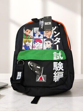 (#40) Hunter x Hunter Grid Two-Tone Backpack, an officially licensed product